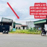 Cho thuê mặt bằng làm kho, xưởng - mặt tiền tỉnh lộ 5 - có sẵn 2 nhà