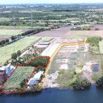 đất mặt tiền sông phước khánh, cách quận 7 chỉ 10km. 2000m2, shr. khu dân cư, giá chỉ 1,5tr/m2.