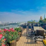 Bán penthouse tropic garden tầng 26 27 28, 179m2 căn hộ + 101m2 sân vườn, 4pn, full nt, 19tỷ