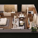 Cho thuê căn hộ 1 phòng ngủtại dự án chung cư discovery central 67 trần phú, ba đình, hà nội