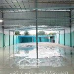 Cho thuê kho dt 1.500m2 mặt tiền lê thị nữa, củ chi