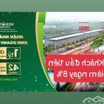 Nhà phố mới khu 5a hỗ trợ trả 42 tháng