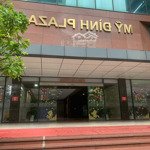 Cần bán 567m2 sàn văn phòng tòa mỹ đình plaza 2. sổ đỏ vĩnh viễn. đang sẵn hđ thuê hiệu suất 9%/năm