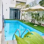 Cho thuê villa có hồ bơi nam việt á,mặt tiềnđa phước 2, 23 triệu/tháng