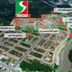 Kẹt tiền bán gấp lô đất dt 100m2 ngay trung tâm thị xã bến cát dự án mega city 1