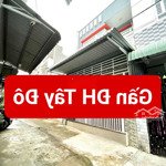 Nhà trệt lầu- hẻm 9 trần chiên- gần chợ cái răng