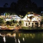 Cho thuê resort view sông đồng nai, 2200m2 với 9 phòng full nội thất, giá bán 40 triệu/tháng