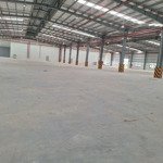 Cần cho thuê kho xưởng kcn bà ria vũng tàu.
tdt 10.000m2 dtx 5000m2 vp 560m2