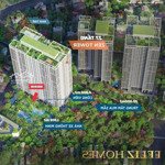 Bán Gấp Căn 2Pn 2 Vệ Sinh- 77M2 - Tầng Trung View Đẹp - Tòa Zen - Feliz Homes Đền Lừ!!!
