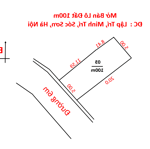 Bán đất sóc sơn 500tr - 700tr, dt 50 - 70m2