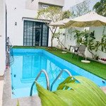 Cho thuê villa hồ bơi 200m2 đường đa phước, khu nam việt á