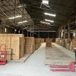 Cho thuê kho xưởng 4.000m² có mặt tiền giáp sông đường thủy, đường bộ