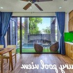 Cho thuê phòng trọ căn hộ cao cấp 1 phòng ngủview hồ bơi đường mỹ khê 4 gần biển