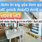 Nhà đẹp giá rẻ nhất cách chợ bình chánh đúng 3km