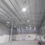 Kho xưởng cho thuê gần 600m2 ngay quốc lộ 22, xã trung chánh, h. hóc môn