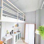 Căn hộ duplex 30m2 rộng thoáng full nt có thang máy, hầm xe, bảo vệ 24/24