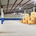 ️ kho 2000m2 trần cao 12m, bãi đậu xe tải, xe cont vào thoải mái ️