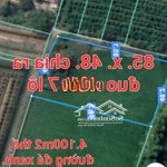 4,100m2 thổ, đ đá xanh 4,5m, cách tl839 200m, bình thành, đức huệ la