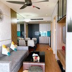 Bán căn hộ 1 pn toà bdiện tích60m2 thông thuỷ view biển, nội thất đẹp tầng trung