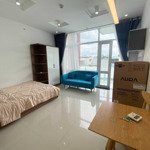 Cho thuê phòng studio balcon full nội thất cư xá đô thành, q3, thang máy, bãi xe