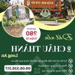 Bán đất chính chủ châu thành long an 0906326317