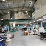 Cho thuê kho xưởng mặt tiền đường quang trung 700m2