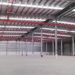 Cho thuê kho chuẩn logistics tại ql5 mỹ hào, hưng yên. diện tích: 2000m2 đến 25.000m2