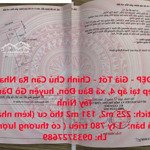 đất đẹp - giá tốt - chính chủ cần ra nhanh lô đất đẹp tại huyện gò dầu, tỉnh tây ninh