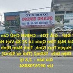 đất đẹp - giá tốt - chính chủ cần bán lô đất mặt tiền quốc lộ 21 huyện trực ninh, nam định