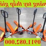 Xe nâng tay giá rẻ- sỉ lẻ xe nâng tay thấp 2,5 tấn 3 tấn- lh 0911082000