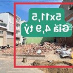 Bán đất ngang 5m kế eaone mall tân phú