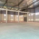 Cho thuê kho xưởng mới xây dựng 3.753 m2 trong kcn tại xã đức hòa đông, huyện đức hòa, tỉnh long an