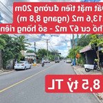 đất mặt tiền kinh doanh đường bình thung, p. bình an, tp. dĩ  an