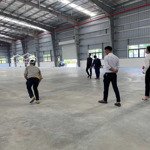 Cho thuê 2000m2 và 4500m2 kho nhà xưởng tại khu cn lương sơn hòa bình