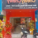 Cho thuê mặt bằng bán take away