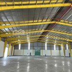 Cho thuê kho xưởng 3.400m2; 6.800m2 kcn hải sơn, xã đức hoà đông, huyện đức hoà, long an