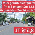 đất mặt tiền đường 20m bình thung, p. bình an, tp. dĩ  an