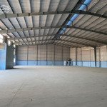 Cho thuê kho xưởng cần giuộc 2000m2- 20.000m2. giá 55k/m2