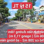 đất mặt tiền kinh doanh đường trần quang khải, tân đông hiệp, dĩ an