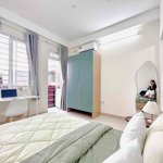 Căn hộ studio balcon 1 phòng ngủ+1 phòng khách nằm ngay phan văn trị