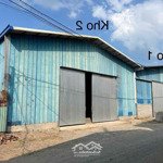 Cho thuê kho xưởng 400m² và 800m² gồm 2 kho liền kề - lộ container