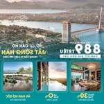 ưu đãi tới 269tr - bán căn hộ ven sông hàn - view biển - giá gốc cđt