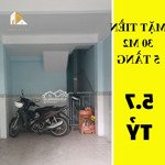 ️ mặt tiền diên hồng p.1 bình thạnh -30m2 - 5 tầng -5.7 tỷ