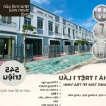 Nhà mới 1 trệt 1 lầu tp trà vinh