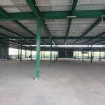 Cho thuê nhà xưởng 6000m2 kcn phước an, tuy phước, bình định