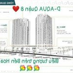 Bán căn hộ d-aqua quận 8 - 2 phòng ngủ 2 vệ sinhmua nhà tặng sân vườn đặc quyền chính sách trực tiếp từ cđt