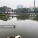 Mặt phố hương viên quận hai bà trưng, view hồ, mặt tiền 4,7m giá 20 tỷ