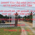 Chính chủ bán gấp đất trang trại mặt tiền đường đt 781