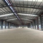 Cho thuê 2000m2 &6000m2 kho xưởng tiêu chuẩn tại long biên khung zamil pccc nghiệm thu, 135.000/m2