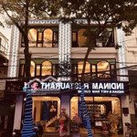 Cho thuê mặt bằng kinh doanh mặt phố quang trung - hoàn kiếm: 120m2 x 3 tầng,mặt tiền6.5m, riêng biệt